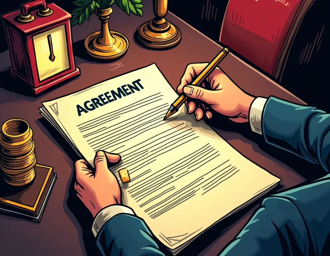 NFT loan agreement showing LTV ratios and trait-based collateral terms
