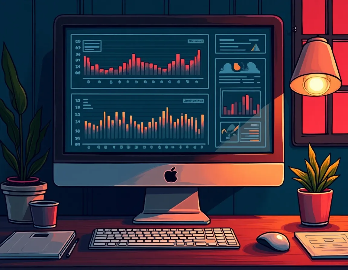 On-chain liquidity pool metrics and token holder distribution data displayed on analytics dashboard