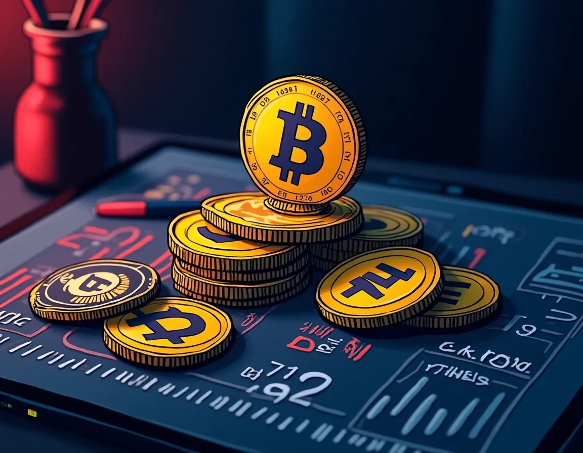 Various yield-bearing stablecoins showing different APY rates on DeFi platforms