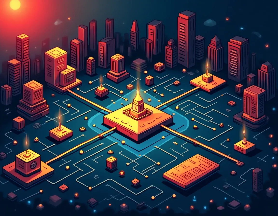 Layer 2 blockchain networks enabling low-cost DeFi yield operations