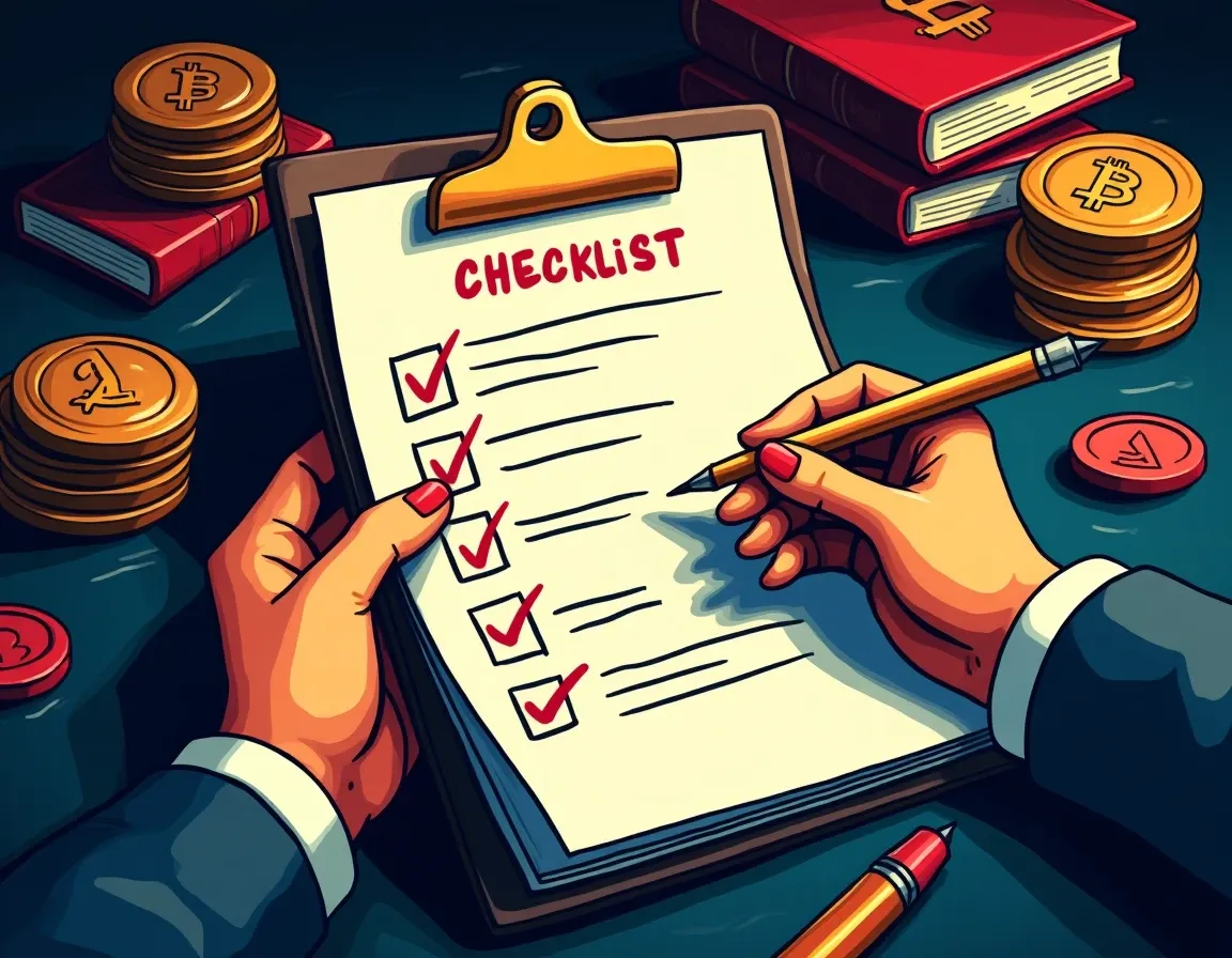Governance audit checklist showing five verification criteria and safety threshold requirements