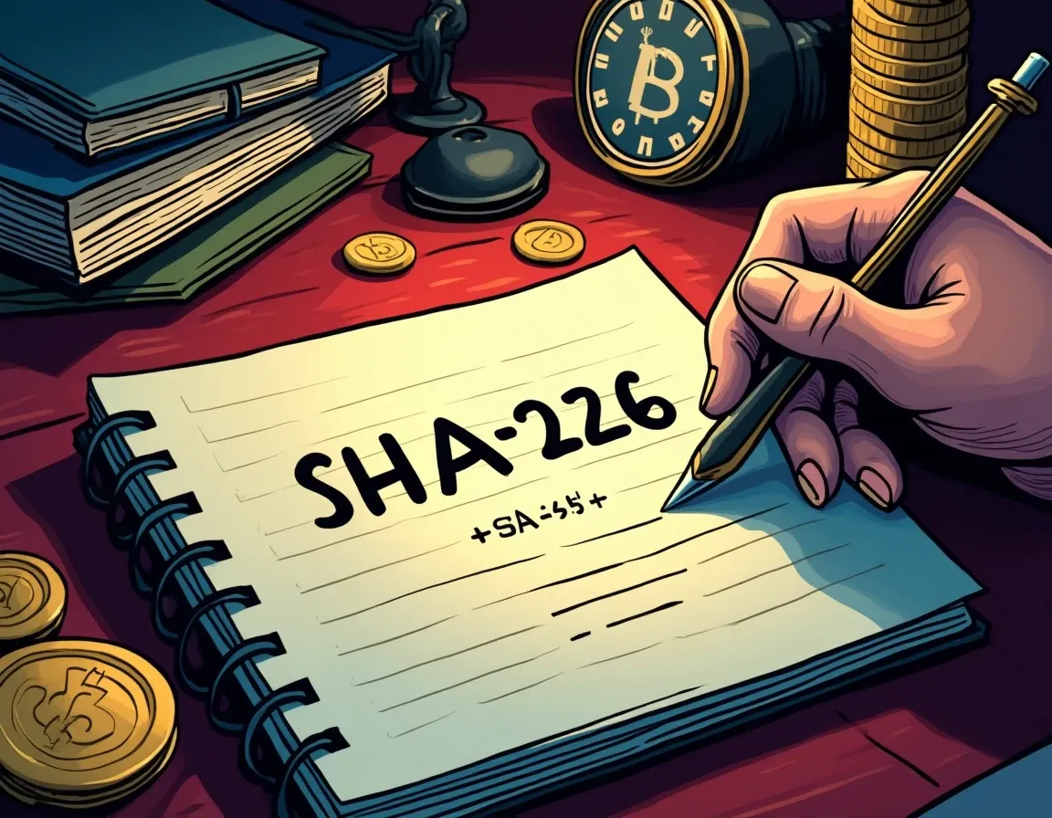 Handwritten notes showing SHA-256 hash calculation steps with server and client seeds