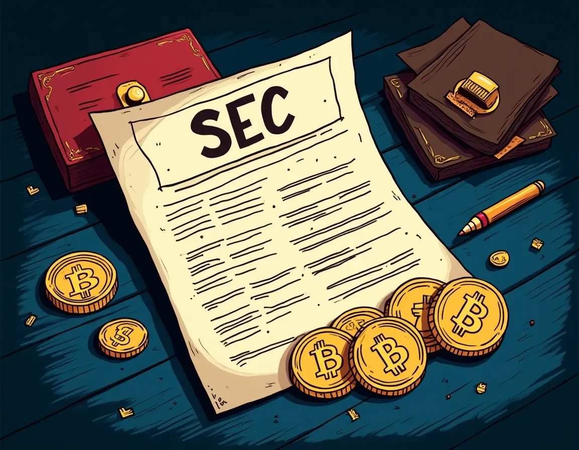 SEC innovation exemption document showing blockchain infrastructure approval for tokenized securities venues