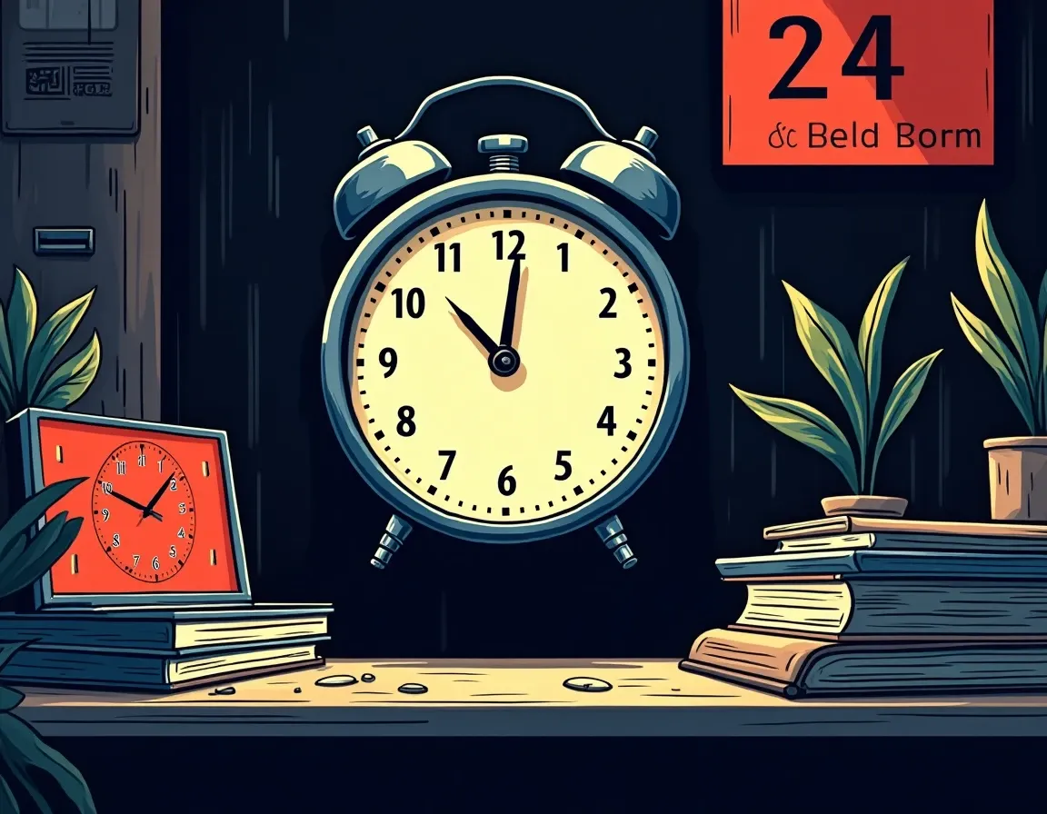 24-hour clock beside NYSE market hours display showing trading window comparison