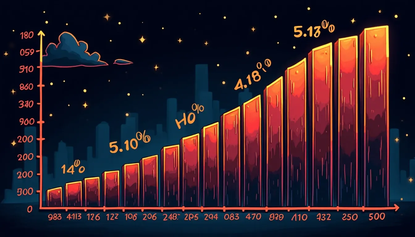 SparkLend interest rate curve showing USDS borrow rate at 5.13% with utilization metrics