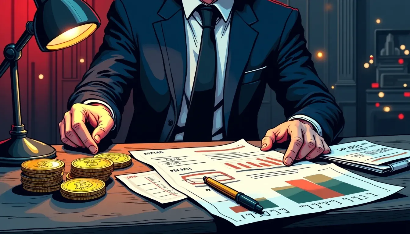 Financial charts and reserves documentation representing stablecoin peg mechanisms