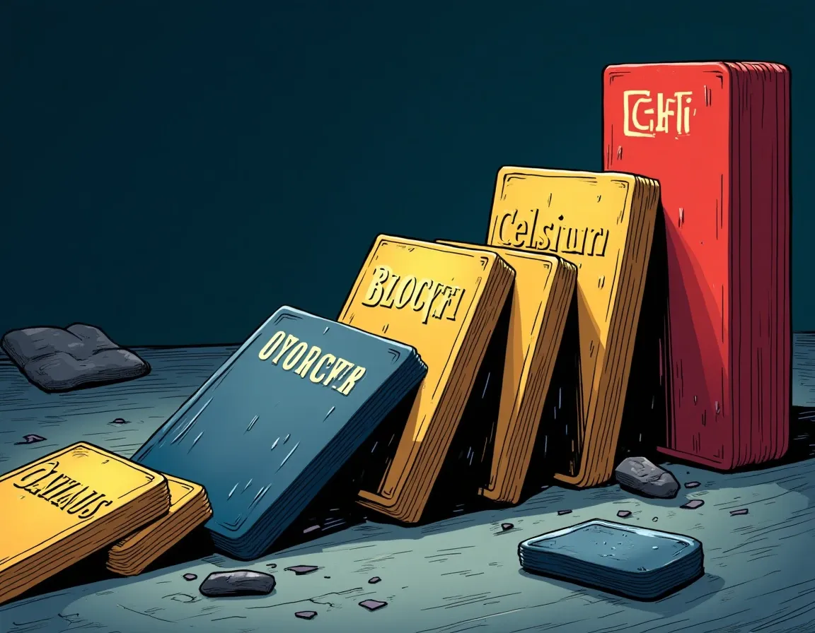 Domino effect of CeFi lending platform failures from Three Arrows Capital collapse