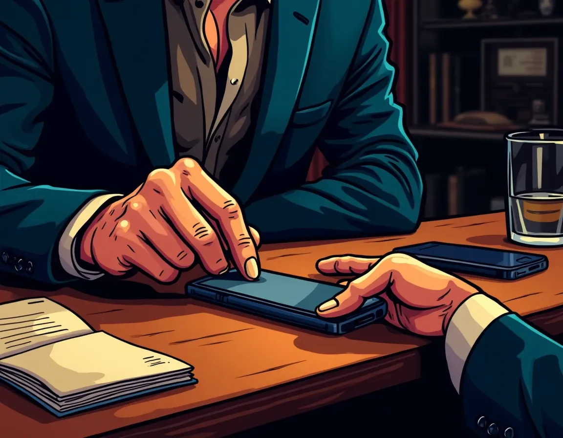 Tangem hardware wallet card tapped against smartphone for secure NFC transaction signing