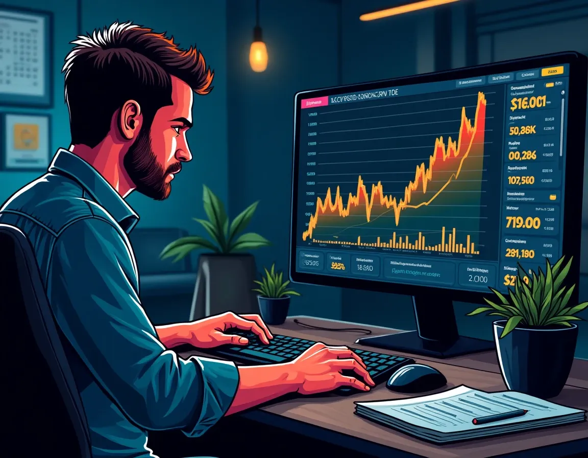 Trader calculating token unlock size relative to circulating supply and trading volume