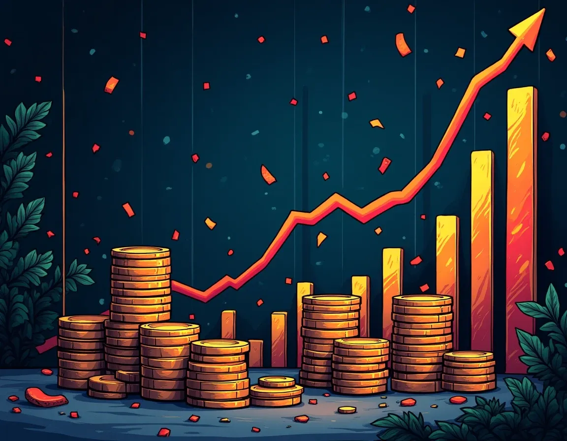 Chart breaking down stablecoin yield into Treasury rate and lending market components