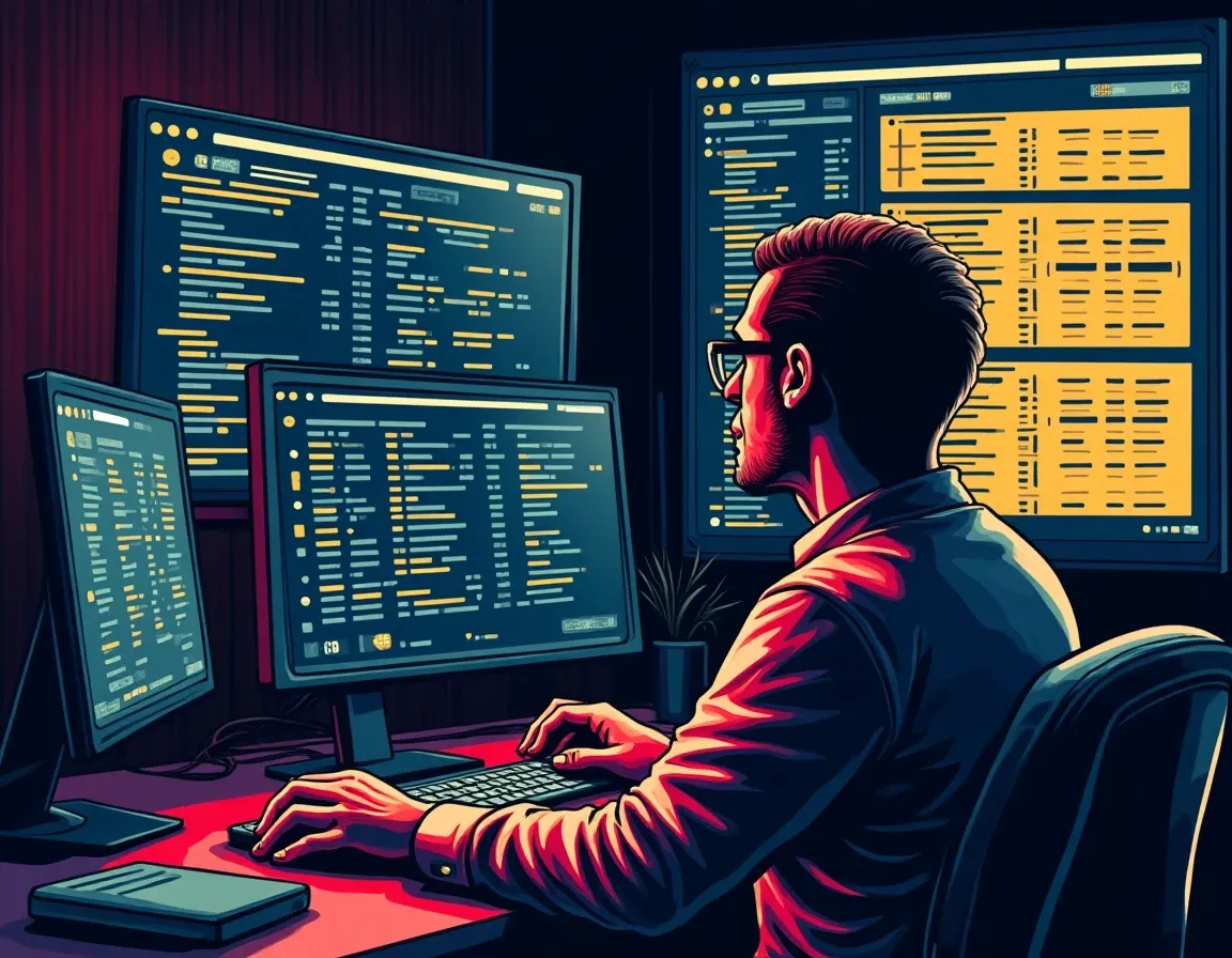 Computer screen with blockchain explorer windows displaying transaction costs across Ethereum Layer 2 and Solana