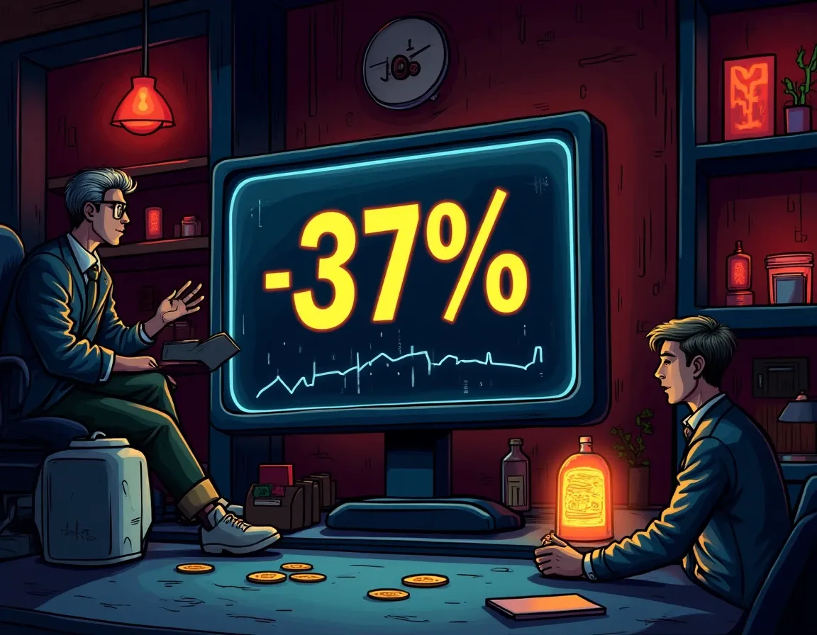 DeFi protocol dashboard showing stable yield percentage rates despite Bitcoin price decline