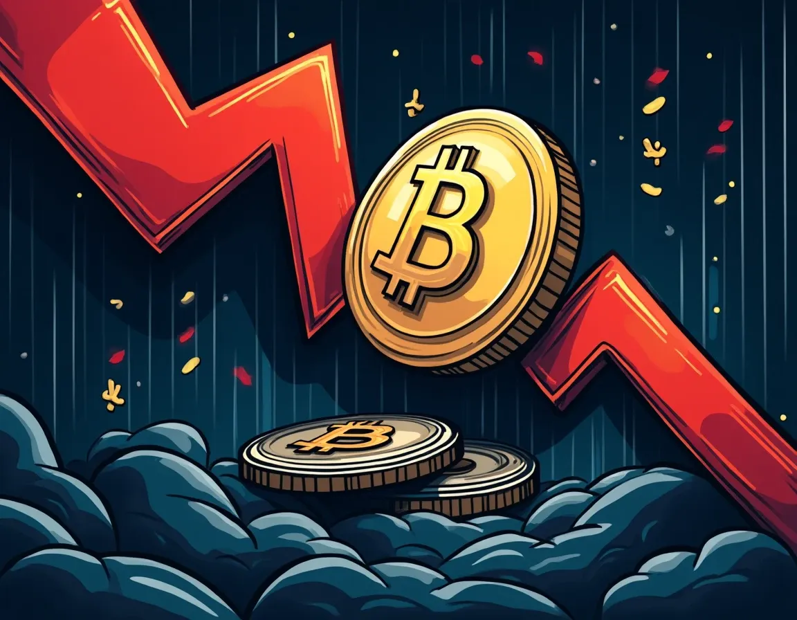 Blur token price chart displaying 99 percent trading volume decline from peak