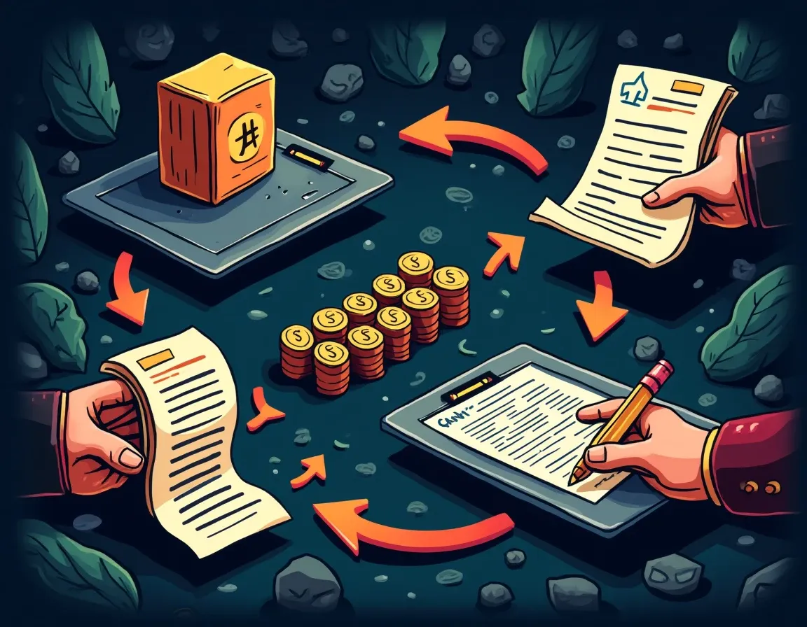 Diagram of real world assets converting to USDS yield through Centrifuge protocol