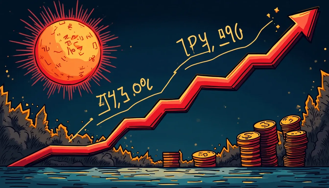 Graph showing Centrifuge USDS APY drop from 3.95% to 1.0%