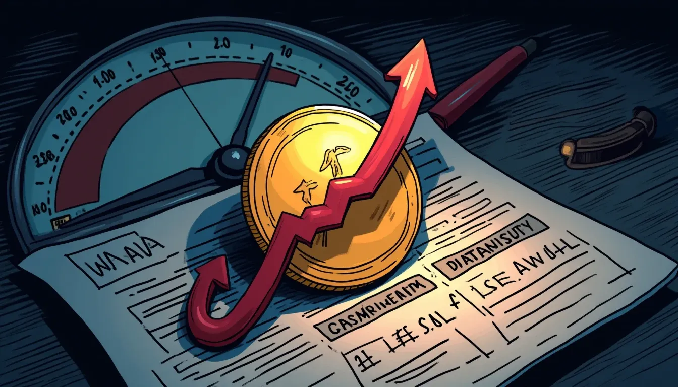 cvxCRV token with 5% increase arrow on Curve gauge weight chart and bribe contract papers