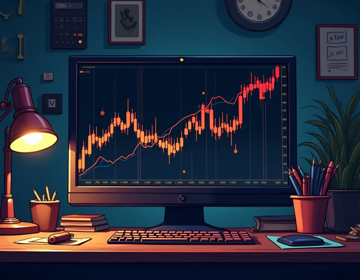 Head and shoulders reversal pattern with volume confirmation on cryptocurrency trading chart