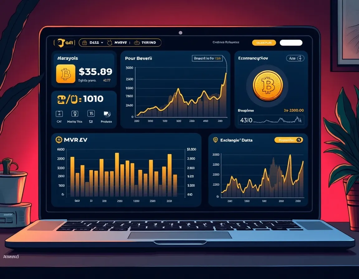 On-chain cycle indicators including MVRV ratio, exchange inflows, and Bitcoin dominance metrics for 2026