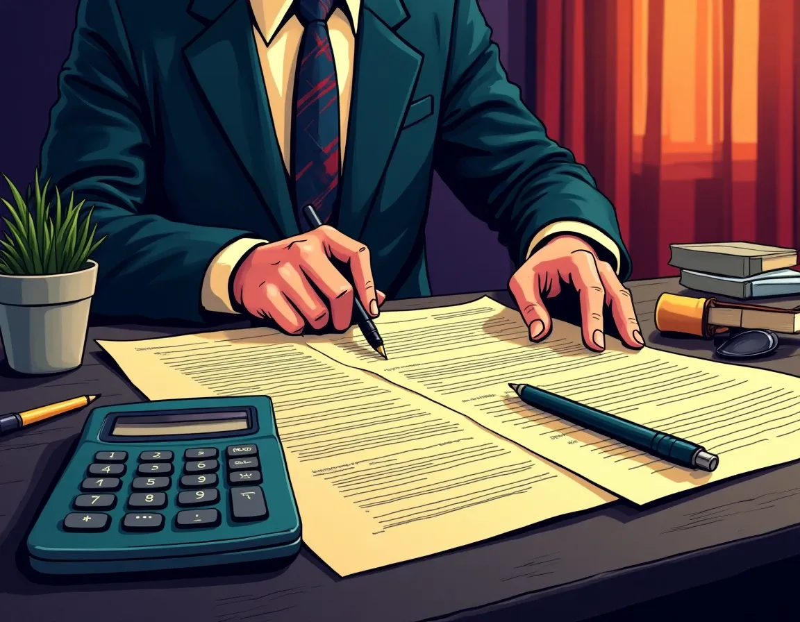 Tax reporting documents and IRA statements showing cryptocurrency ETF holdings and cost basis tracking