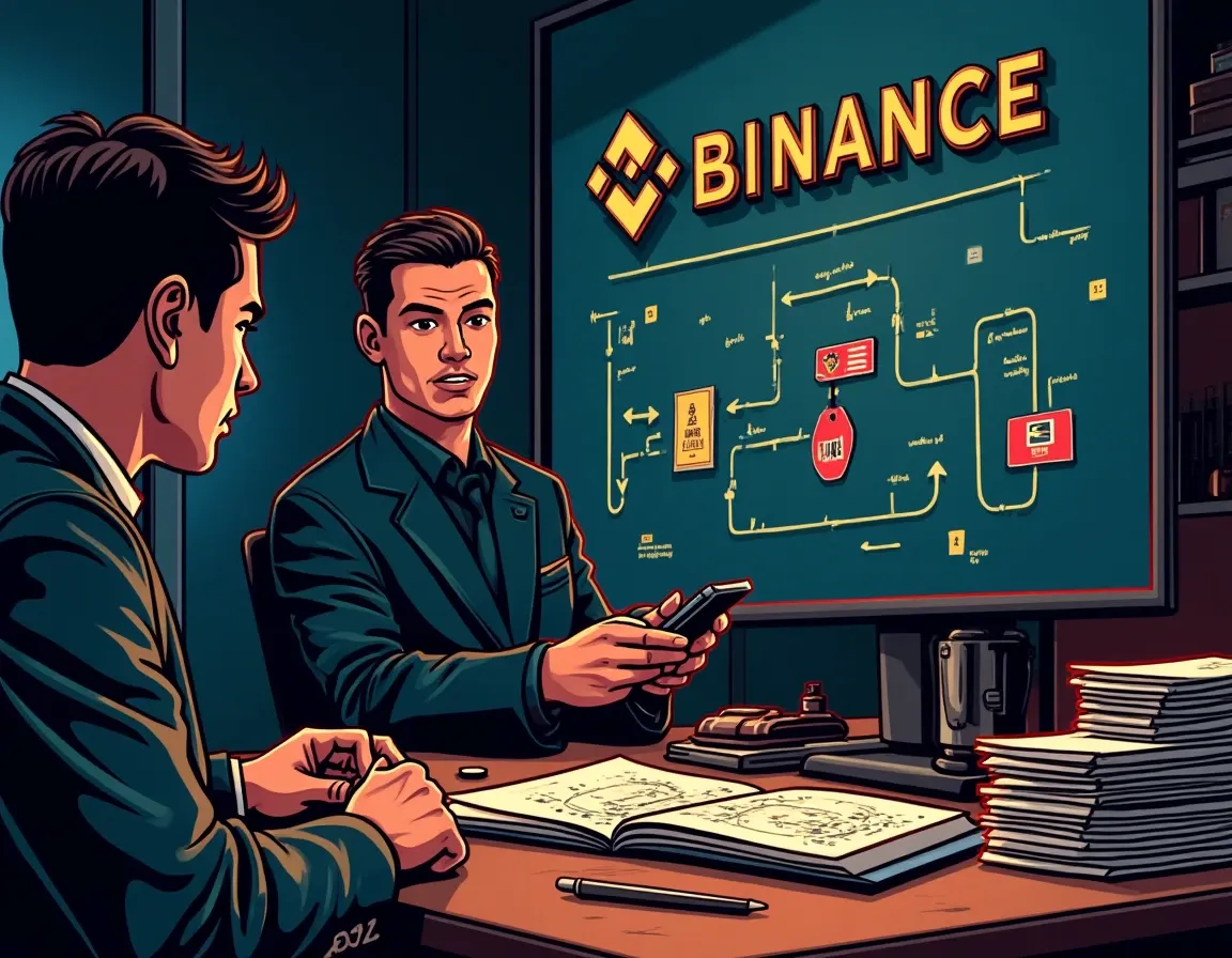 Binance platform with blockchain forensic analysis linking attack to North Korean hackers