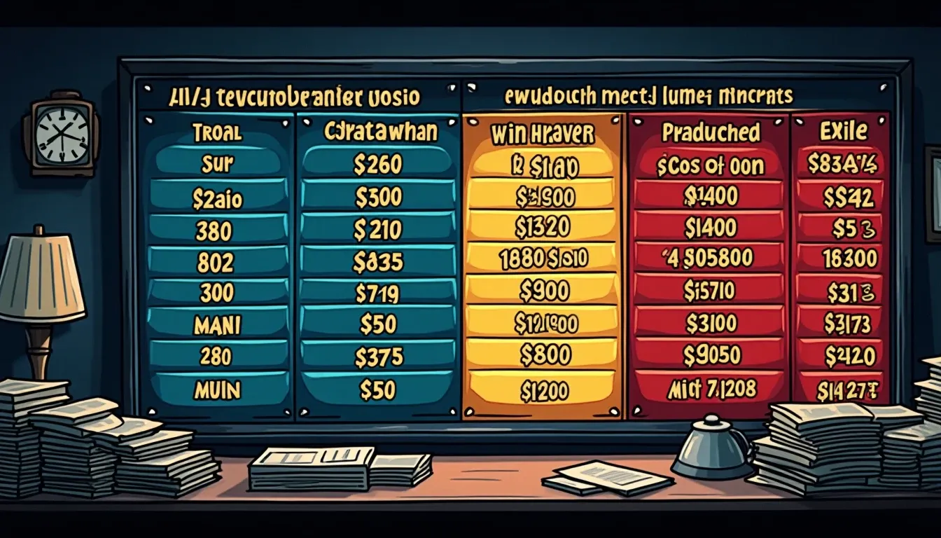 Comparison chart of exchange fees, deposit speeds, and withdrawal limits for crypto yield deployment