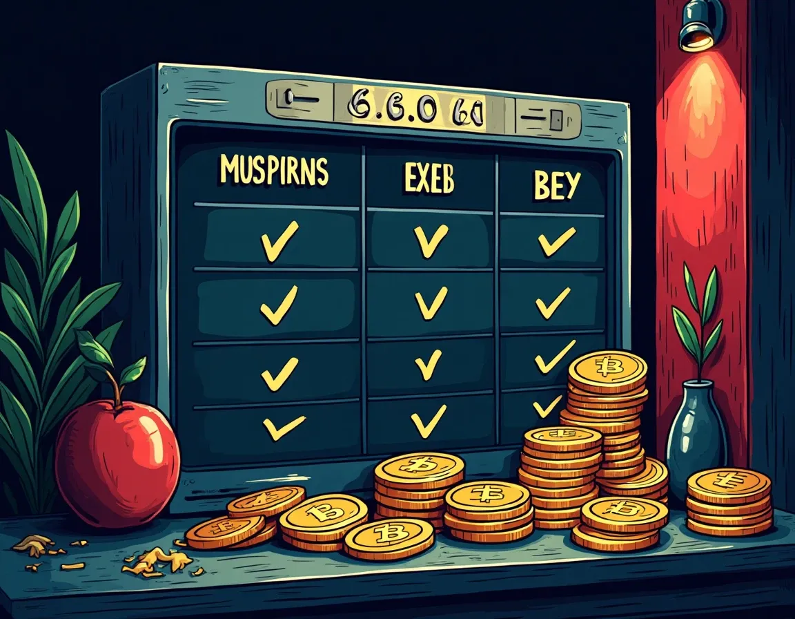 Side-by-side comparison of platform fees and commissions charged by cryptocurrency staking providers