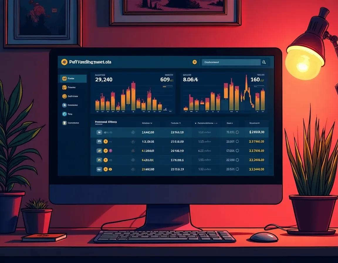 DeFi lending protocol interface displaying accrued interest and transaction history for tax calculation purposes