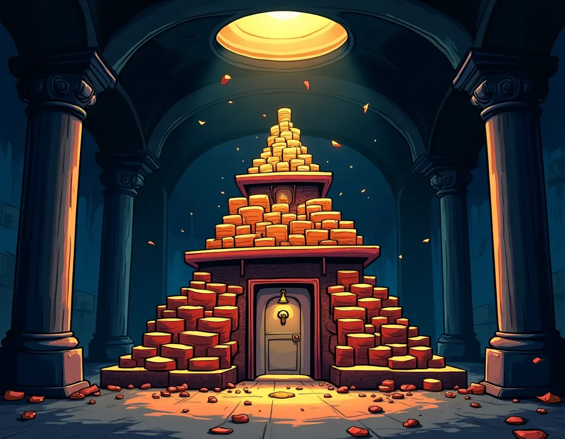 Staged entry pyramid with IL thresholds and stop-loss gates for position management