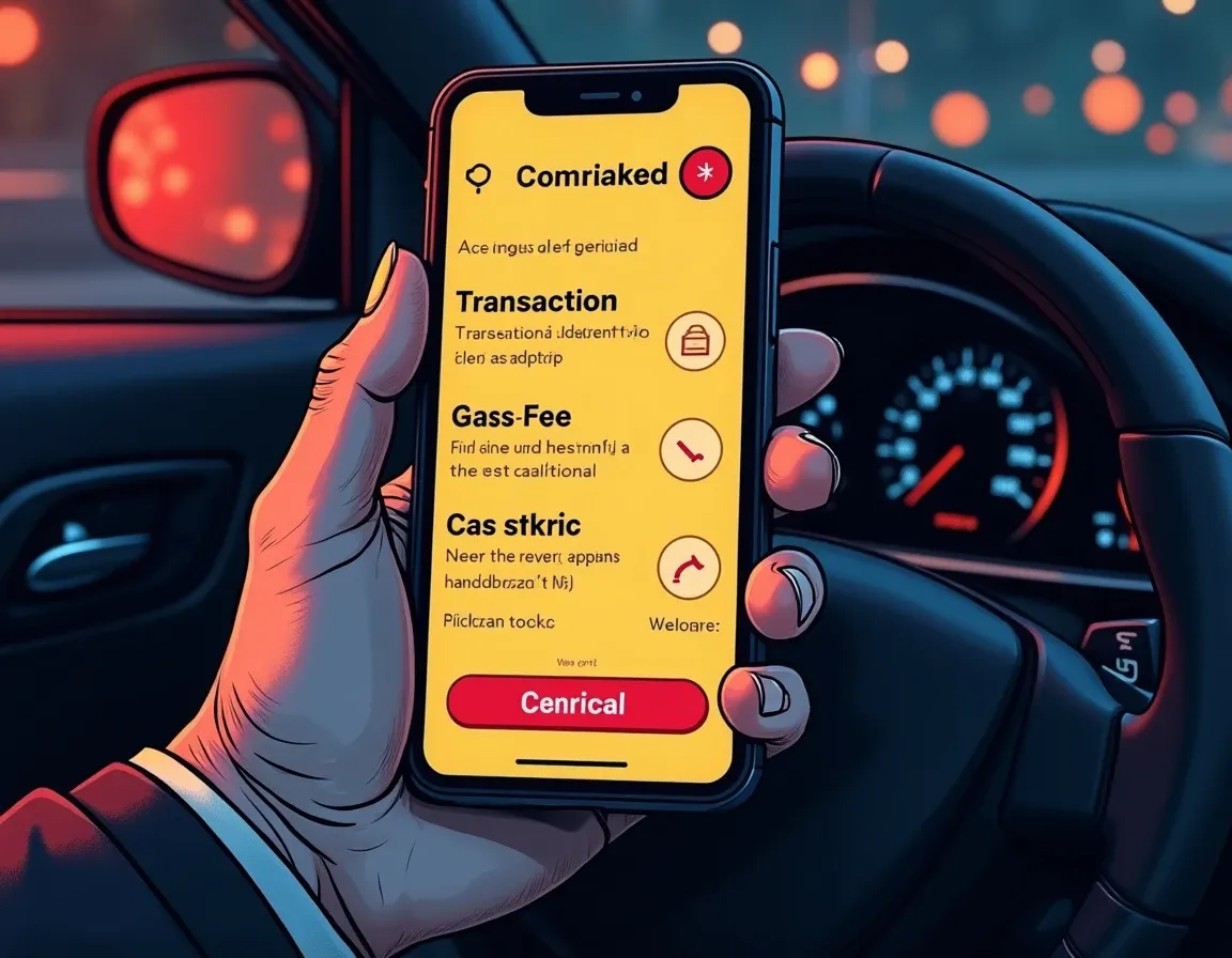 Cryptocurrency wallet screen displaying MEV protection settings and gas fee customization options for yield