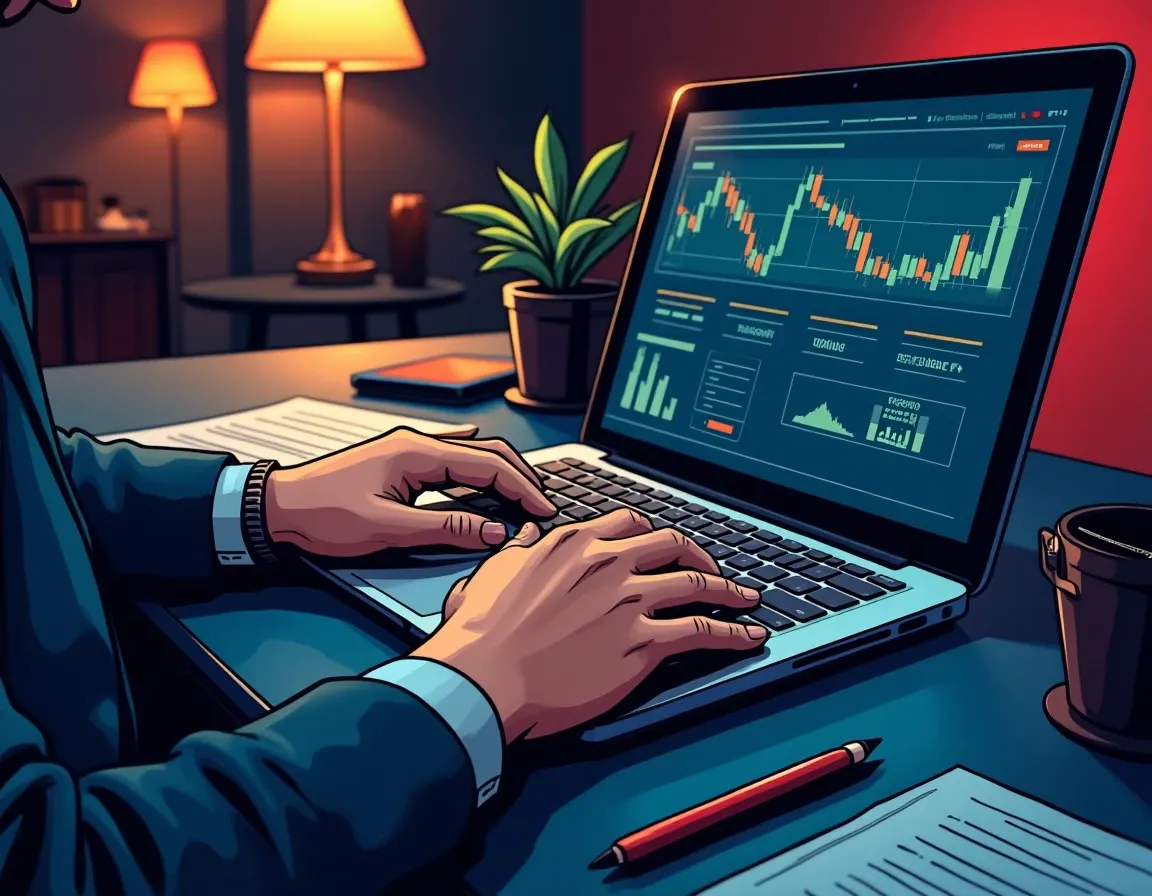 Portfolio tracker displaying current DeFi positions and yield rates across multiple protocols