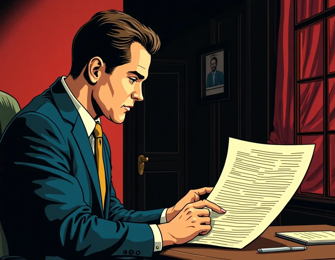 Investor reviewing exchange terms of service that determine legal ownership of staked crypto assets