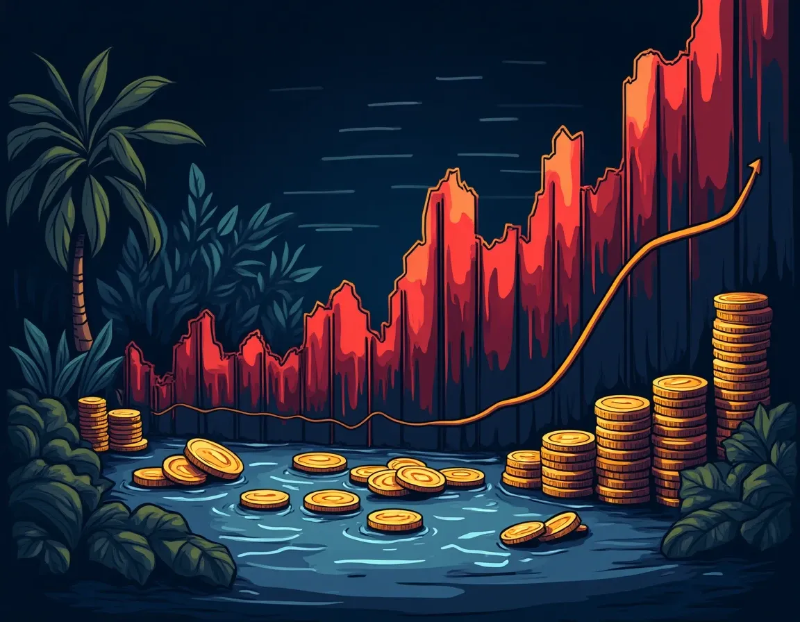 Protocol utilization rate charts and yield sustainability metrics visualization