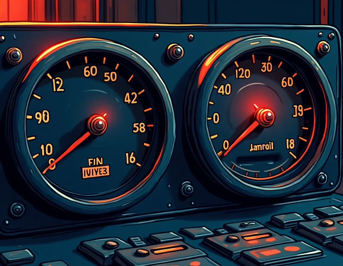 Dual utilization rate gauges with Fluid protocol parameter specifications
