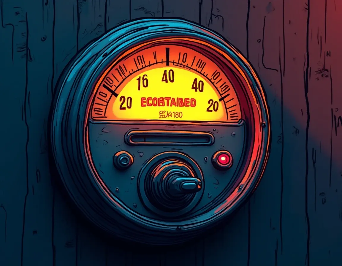 Electric meter measuring power consumption for calculating GPU mining daily costs