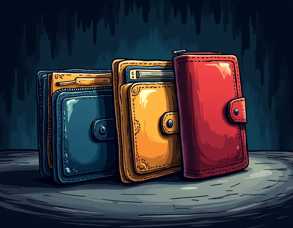 Multi wallet security architecture separating cold storage warm wallet and hot wallet positions