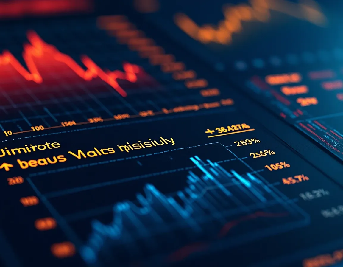DeFi lending protocol dashboard displaying real time utilization rate and total value locked data