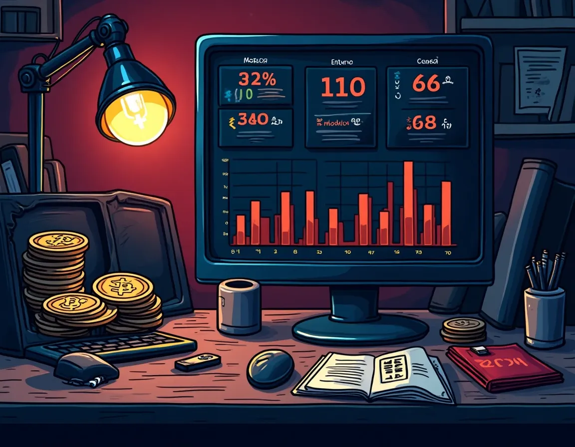 Dashboard displaying Jupiter Lend USDC rate movement and TVL metrics for protocol comparison