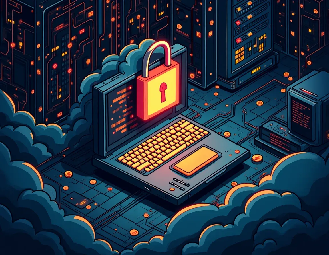 Visualization of encrypted user data stored securely in cloud computing infrastructure
