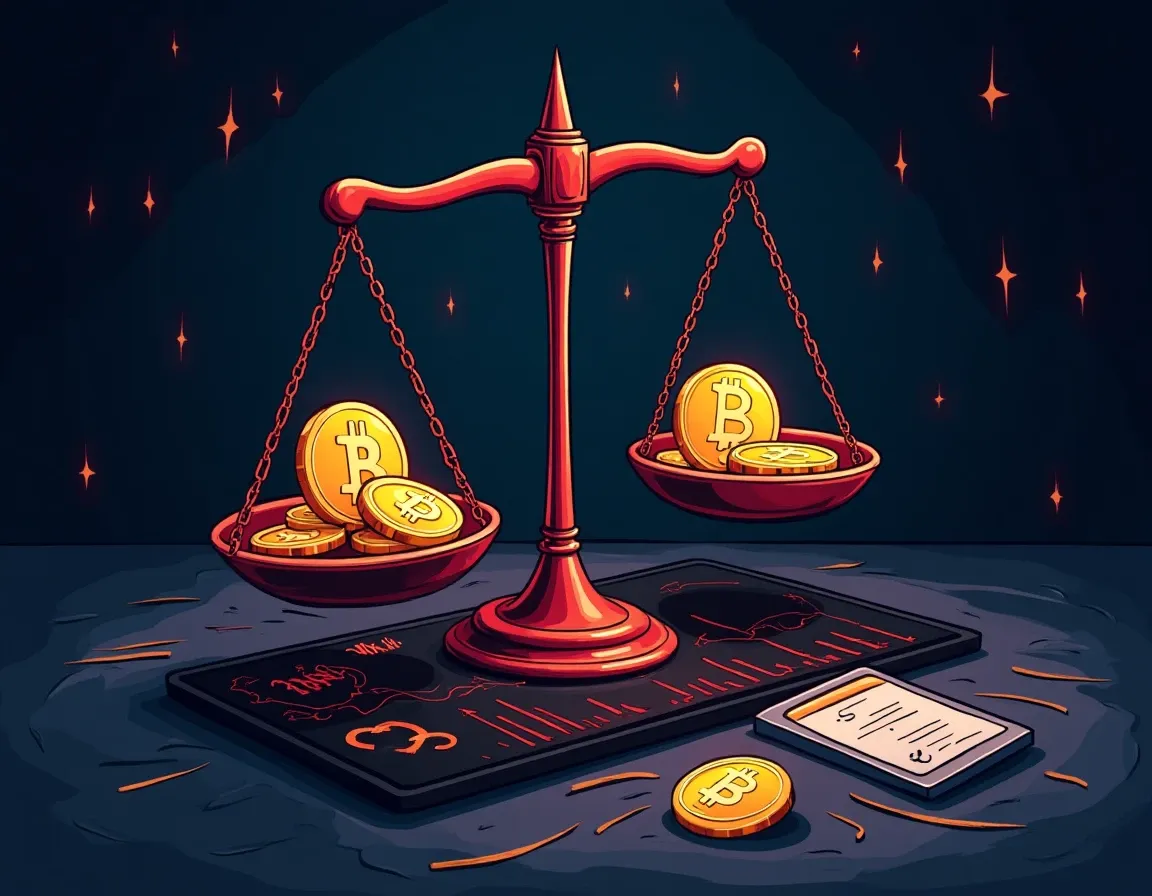 Weighted token pool visualization showing dynamic ratio adjustment during price discovery