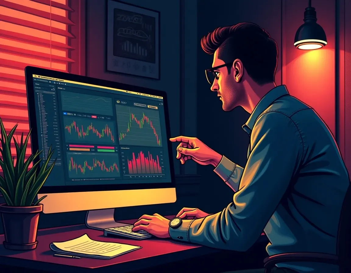 Trader reviewing liquidity pool fee distribution and yield sources on trading platform