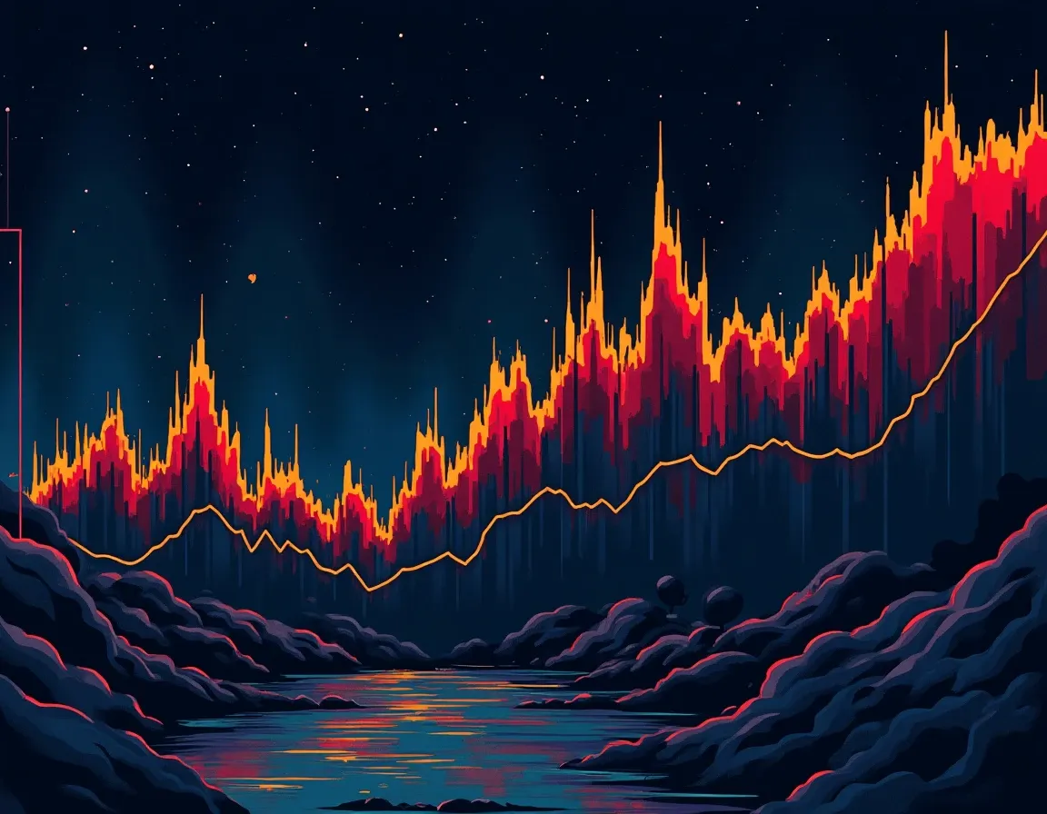 Daily volume analysis and exit modeling as percentage of token trading flow