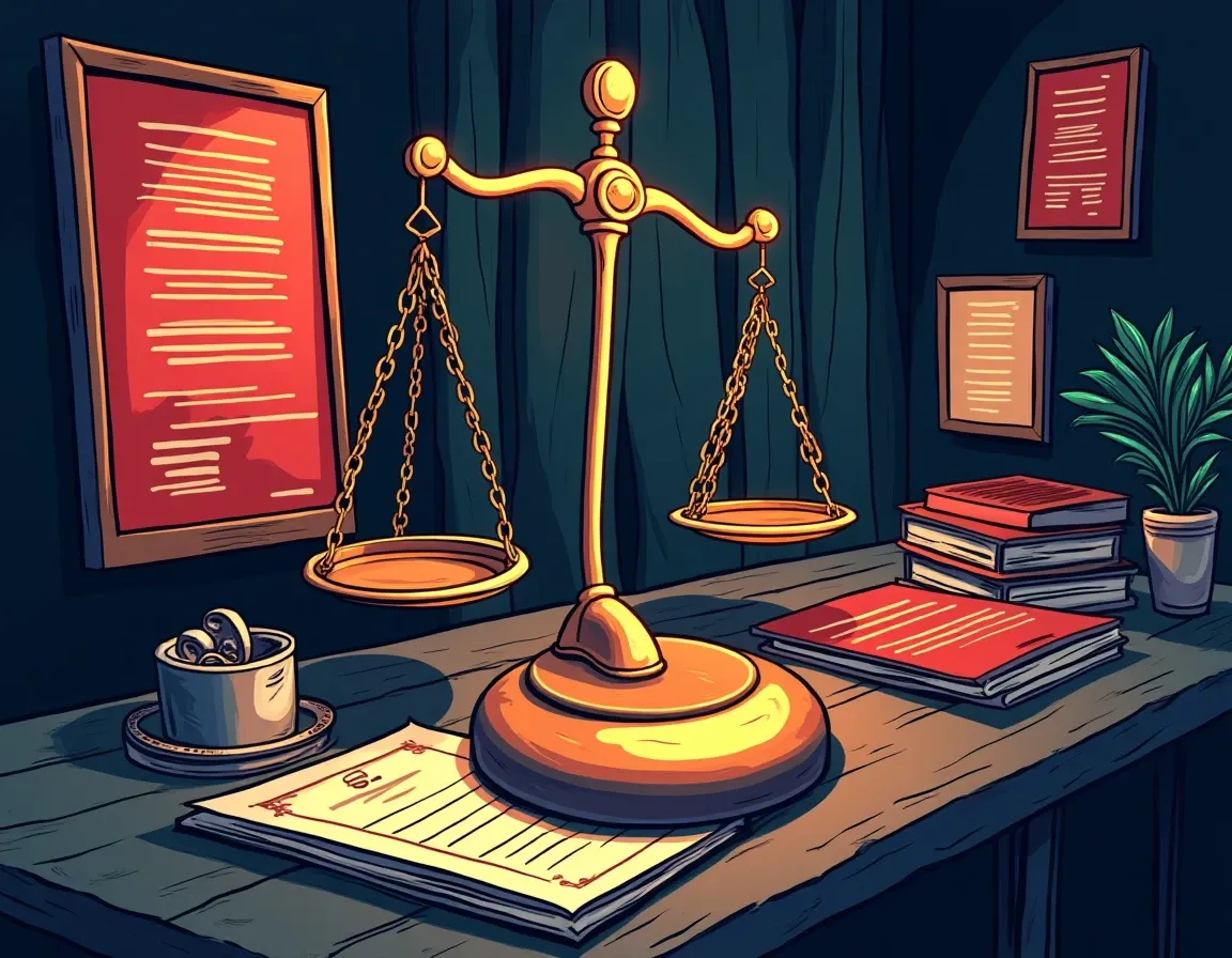 Legal structure documents with regulatory stamps and compliance certificates for RWA verification