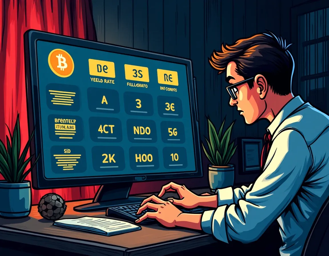 DeFi lending yield comparison dashboard showing Aave V3 and V4 rates with institutional market data