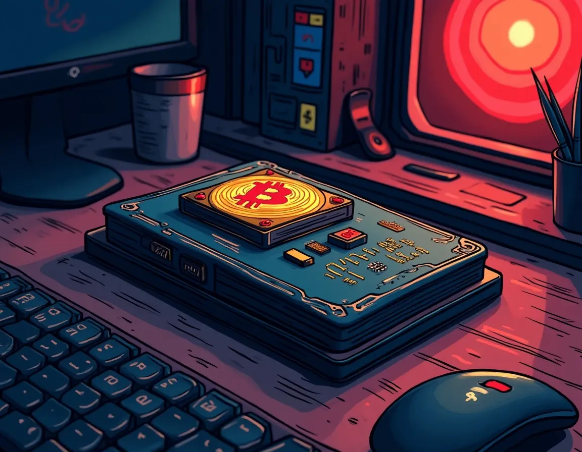 Hardware cryptocurrency wallet with secure element chip for multi-chain asset management and transaction signing