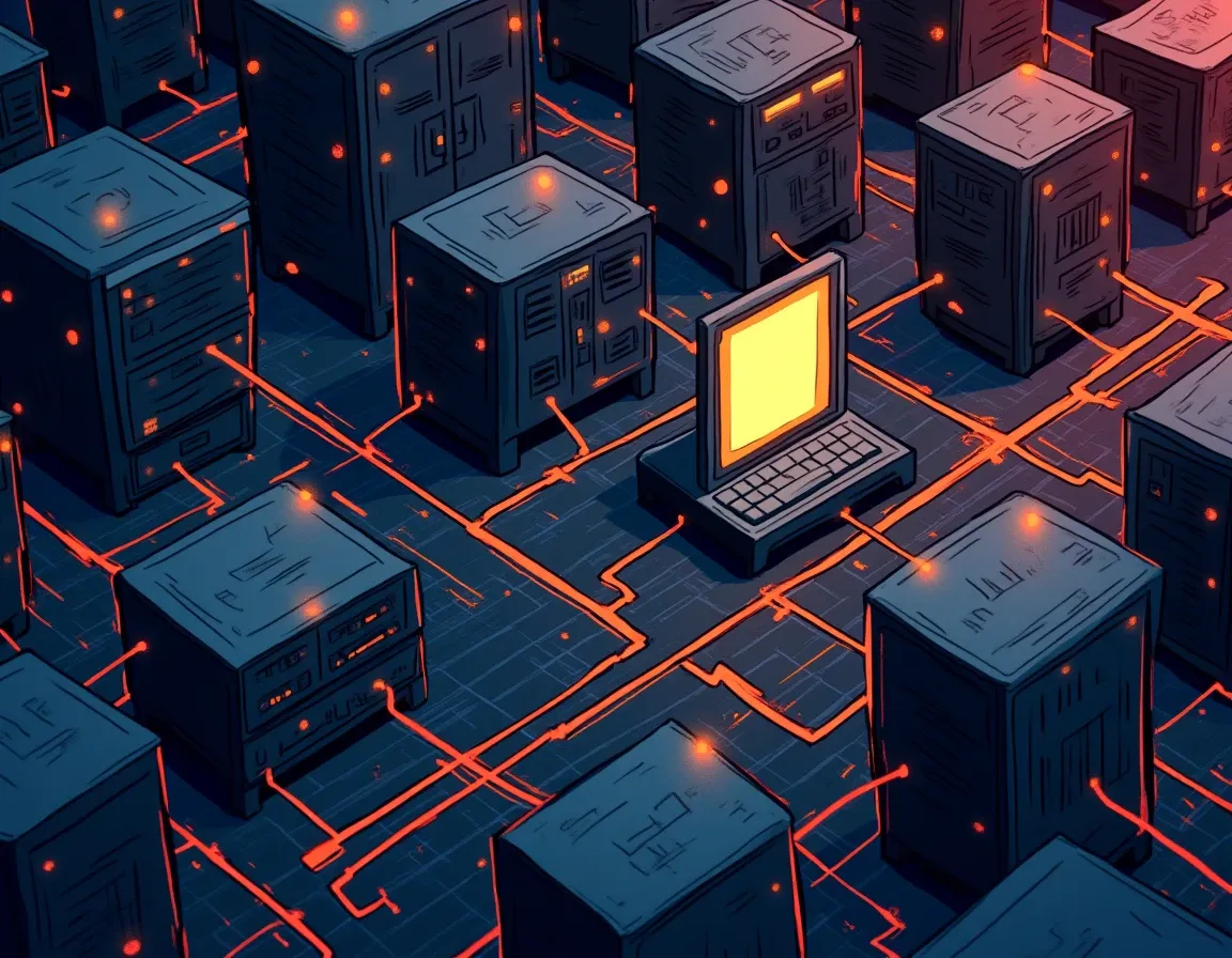 Decentralized storage networks IPFS and Arweave hosting NFT artwork files across distributed nodes
