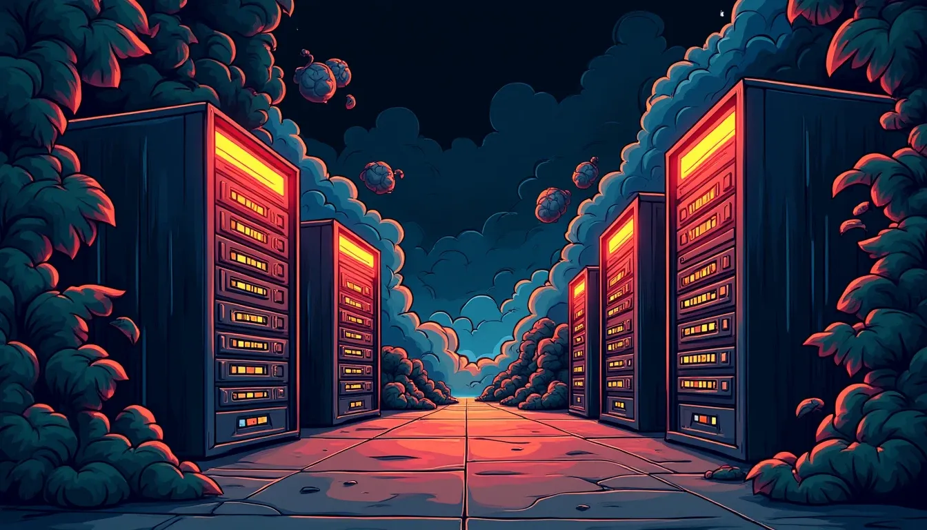 Digital artwork files stored across decentralized and centralized server infrastructure for NFT projects