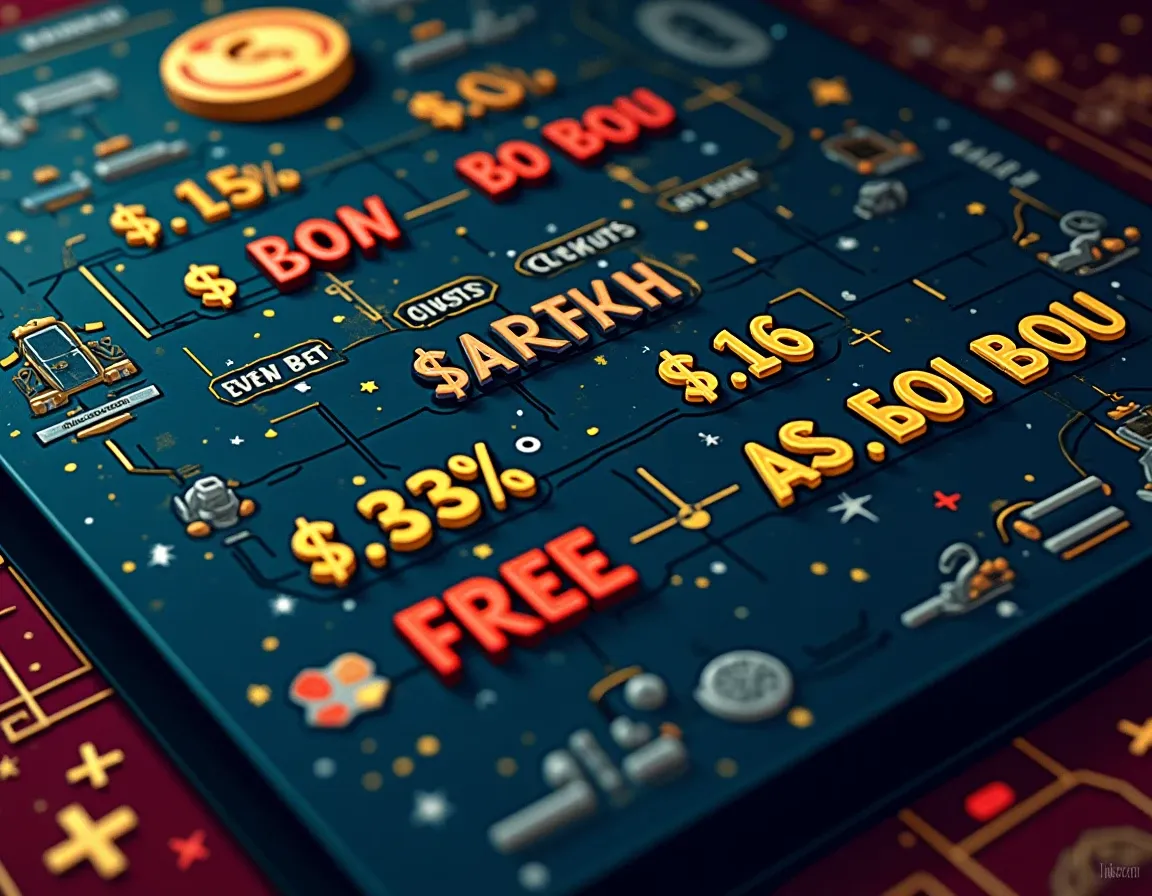 Sportsbook promotional bonus structure showing free bet qualifying requirements and wagering terms