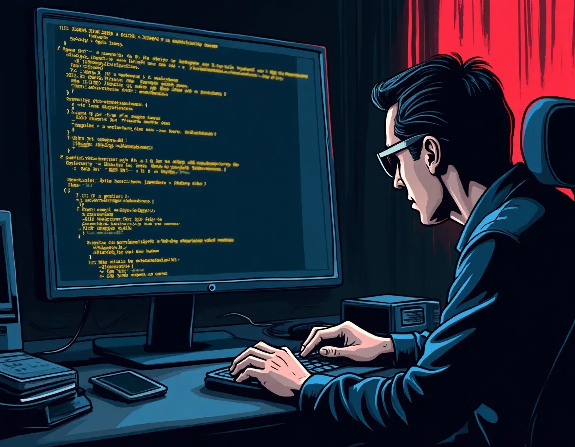 Ethereum smart contract Solidity code showing owner privileges and function modifiers on developer screen