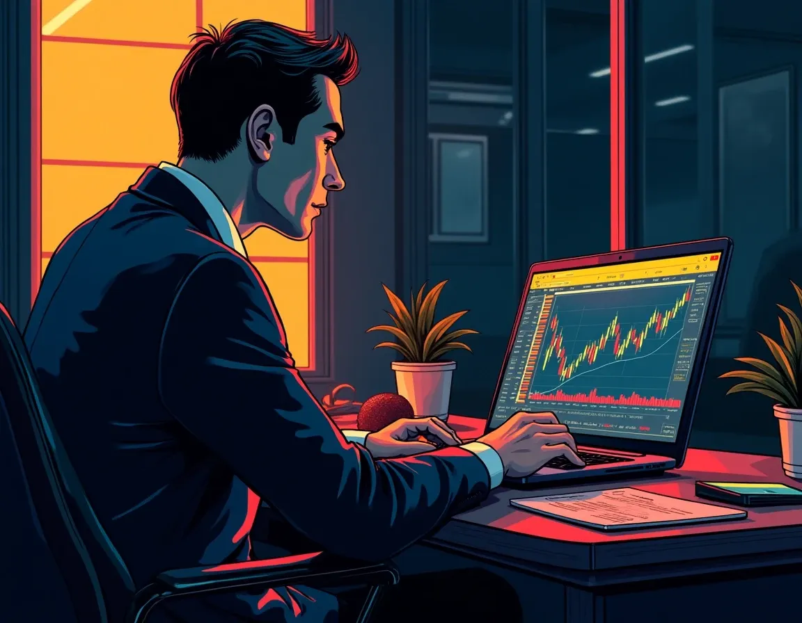 Cryptocurrency trader checking AMM pool liquidity depth and exit slippage projections