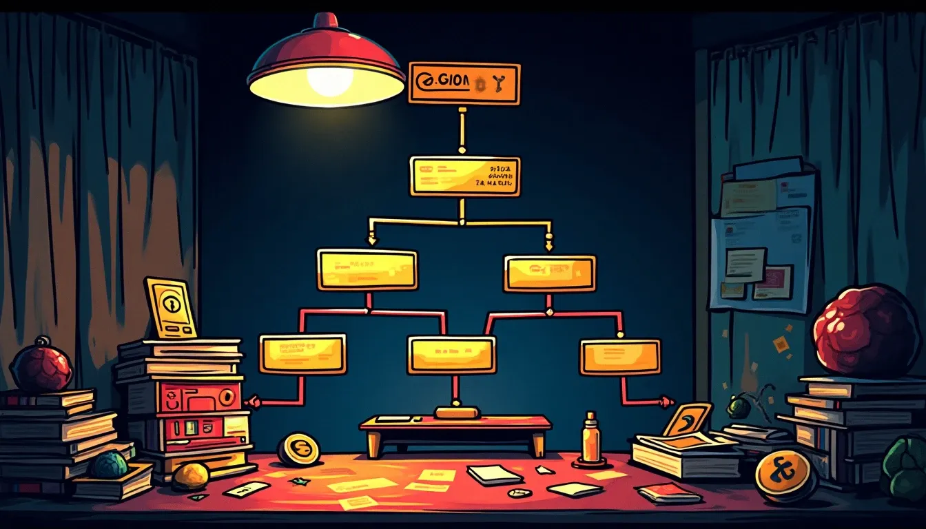 Merkle tree structure showing wallet addresses connected to airdrop token allocations